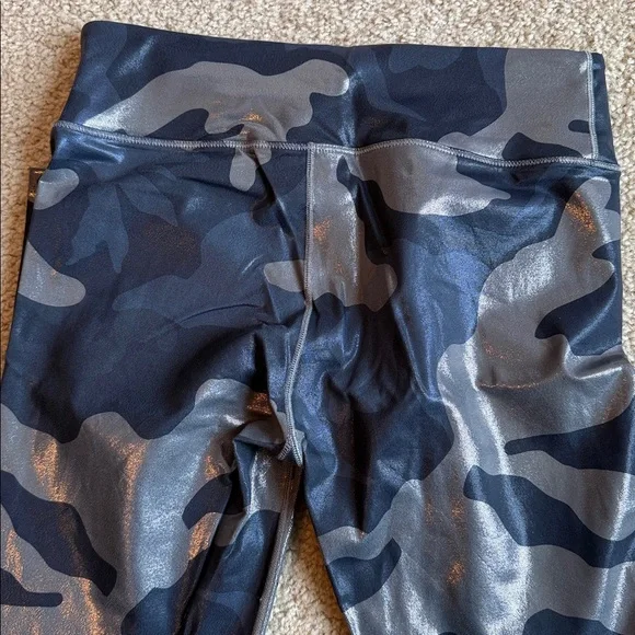 Noli leaving work out pants camouflage camo blue gray black size medium - Picture 4 of 4